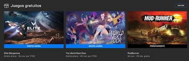 Elite Dangerous y The World Next Door, juegos gratis de Epic Games Store