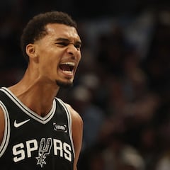 Wembanyama, baja por lesión durante varias semanas