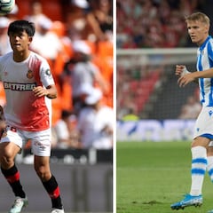 El valor de Kubo y Odegaard se dispara en los últimos meses