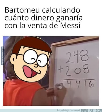Los mejores memes de la decisión de Messi