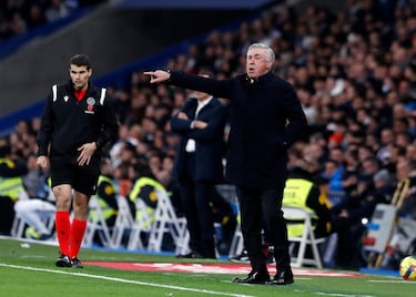 El entrenador del Real Madrid, Carlo Ancelotti.