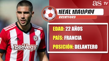 Así juega Neal Maupay, el delantero francés que quiere Lopetegui para el Sevilla