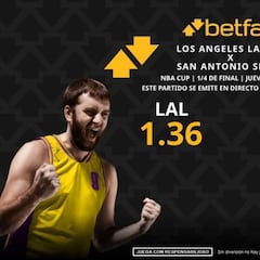 Los Angeles Lakers vs. San Antonio Spurs: horario, dónde ver, pronósticos y cuadro