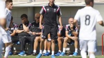 Zidane, en la primera jornada de la Segunda B.