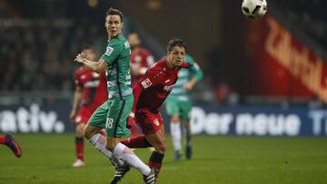 Chicharito y el Bayer Leverkusen caen frente al Werder Bremen