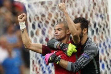 Pepe y Rui Patricio.