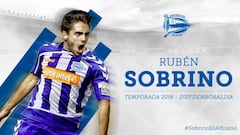 Striker Rubén Sobrino leaves Manchester City for Alavés