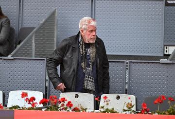 Ron Perlman en el Mutua Madrid Open.