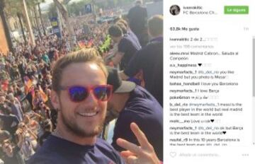 La celebración de los Campeones de Liga en sus redes sociales