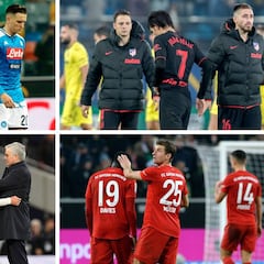 ¿Qué les une a Atleti, Bayern, Tottenham y Nápoles? Su situación en la tabla