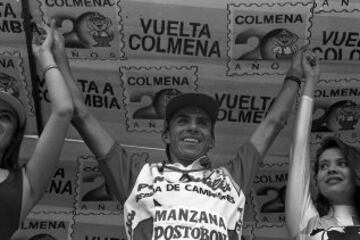 José Jaime, nacido en Sogamoso, ganó una etapa del Tour de Francia en 1996. 