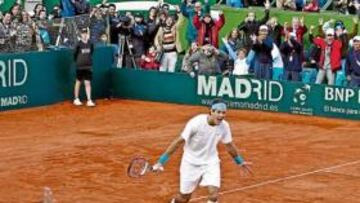 Juan Martín del Potro celebra su victoria