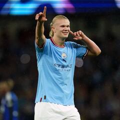 Haaland, una máquina de goles que supera a Luis Suárez y Rivaldo