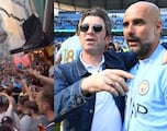Aficionados del Manchester City cantan Wonderwall tras ganar la Champions