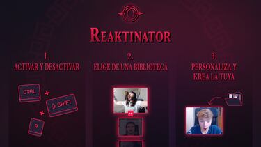 Reaktinator de Opera GX permite añadir reacciones a cualquier video