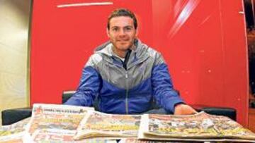 <b>PROTAGONISTA. </b>Juan Mata repasó todas las portadas de AS que ha ocupado desde que llegó al Valencia.<b>. </b>xxx