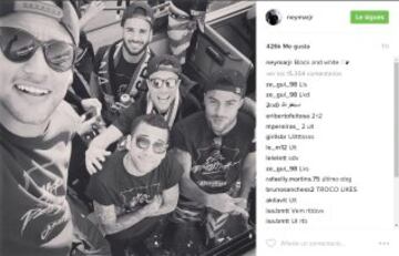 La celebración de los Campeones de Liga en sus redes sociales