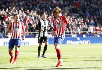 Atlético de Madrid 1-0 Levante | Griezmann no falló desde los once metros y adelantó al Atlético en el marcador.

