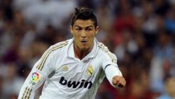 <b>SIN SUERTE. </b>Cristiano no se esconde en el Camp Nou, pero no marca.