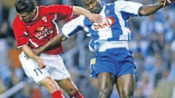 <b>EUFORIA. </b>El Espanyol logró la permanencia en Primera División sobre la bocina y ante el Murcia.