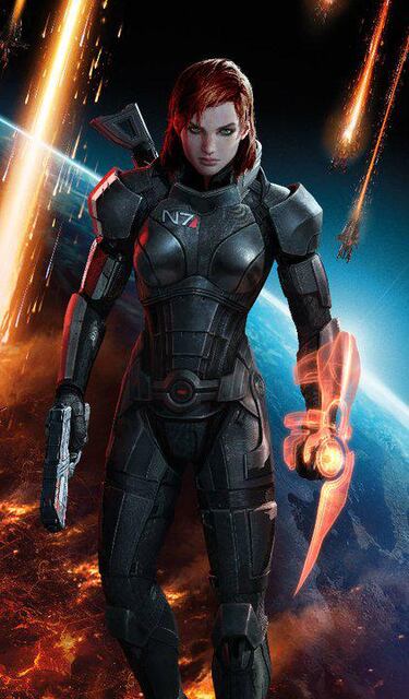 La Comandante Shepard definitiva será pelirroja