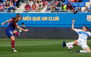 Alexia brilla en la goleada de un Barça lanzado a la Champions y el Clásico