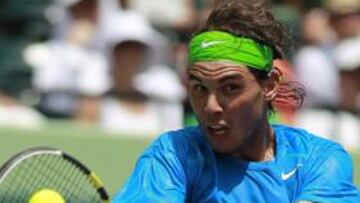 SUFRIDO. Nadal necesitó tres sets y casi tres horas de partido para superar a Tsonga.