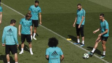 El Real Madrid prepara el duelo ante el Villarreal con todos