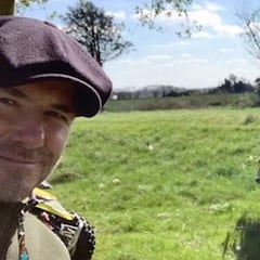 David Beckham se divirtió con sus hijos en un quad