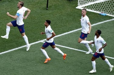 Así ha sido el camino de Inglaterra en Rusia 2018