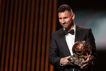 Lionel Messi wins men’s Ballon d’Or