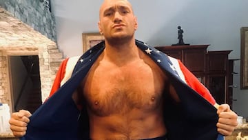 Tyson Fury publica una vieja foto suya con más de 180 kilos: "Todo es posible"