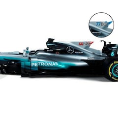 Así se verán número y nombre de los pilotos desde Barcelona