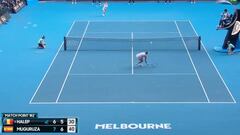 El punto con el que Muguruza se llega a la final de Australia