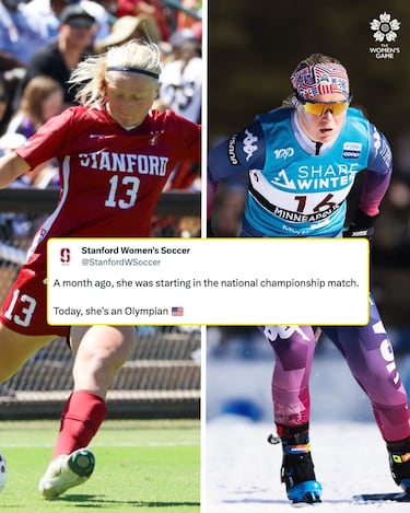 Conquistó la NCAA y ahora compite en Milano-Cortina 2026