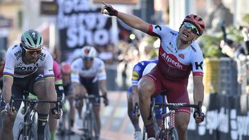 Kittel consigue su segundo triunfo ante un heroico Sagan