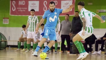 El Movistar-Betis, en un momento del partido.