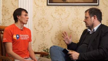 Andrei Dmitriev, en la entrevista que concedió a la ARD.