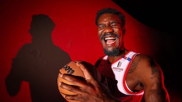 The veteran center parts ways with Portland, and the race is on to land his towering presence.