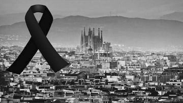 Imagen de condolencias de Leo Messi por los fallecidos en el ataque terrorista de Barcelona.