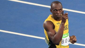 Bolt imbatible: tres oros olímpicos en 100 metros planos