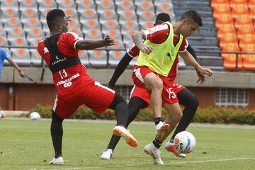 Deportivo Independiente Medellín se prepara para el partido ante el Atlético Bucaramanga por la décimo séptima jornada de la Liga Águila II - 2018