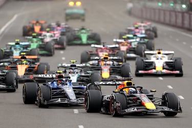 Podio épico de Sainz