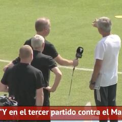 La última de Mou con la prensa: interrumpe para dar una exclusiva