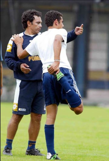 El 'Pentapichichi' se decanta como uno de los canteranos (sino es que el más) grande de Pumas, además que fue bicamepón como técnico; durante su estadía como estratega en la UNAM debutó a su hijo que nunca pudo consolidarse como defensa.