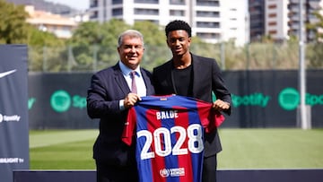 Balde, oficial hasta 2028: “Es el héroe de La Verneda”