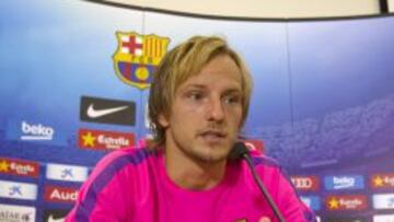 Rakitic: "Un equipo no se hace sólo con tres jugadores"