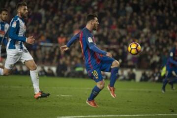 4-1. Messi marcó el cuarto gol.