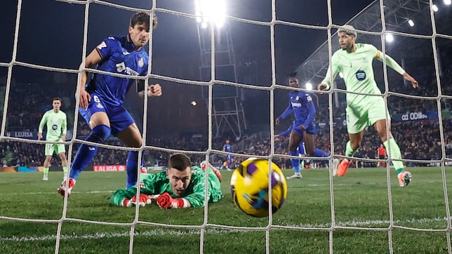 El Getafe pone frenético al Barça