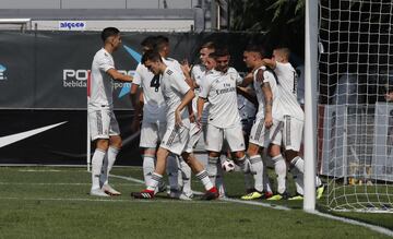 Secuencia del  gol de Vinicius que supuso el 1-1 en el partido.